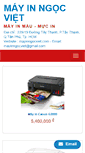 Mobile Screenshot of mayinngocviet.com